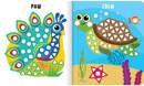 Mozaiki Naklejki Aktywizująca Książeczka Dla Małych Dzieci 4+ Aksjomat