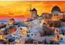 PUZZLE 1500 ZACHÓD SŁOŃCA WIDOK MIASTO SANTORINI