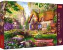 Puzzle 1000 Układanka Urocza CHATKA Las Natura Krajobraz Widok 12+ Trefl