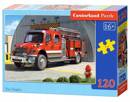 Puzzle 120 Układanka Samochód WÓZ STRAŻACKI Straż Pożarna 6+ Castorland